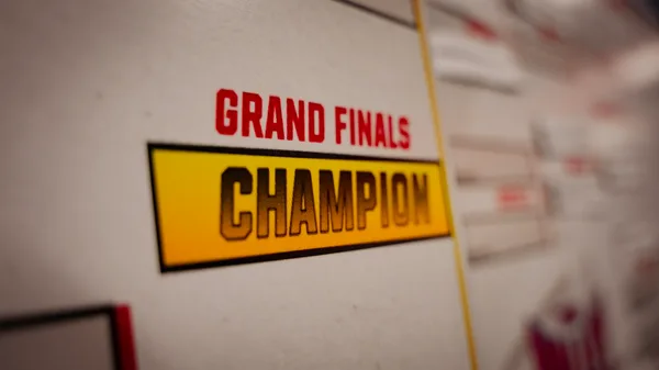 Grand Finals Champion Sign
